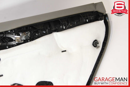 11-17 Porsche Cayenne 958 Rear Left Driver Side Interior Door Panel Assy Grey