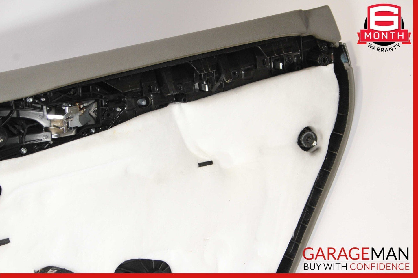 11-17 Porsche Cayenne 958 Rear Left Driver Side Interior Door Panel Assy Grey