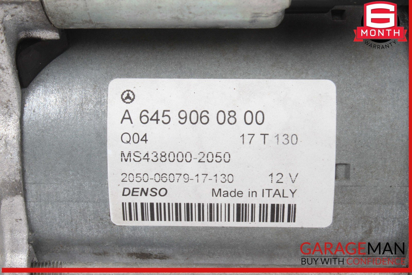 14-18 Mercedes W117 CLA250 Engine Starter Motor 6459060800 OEM