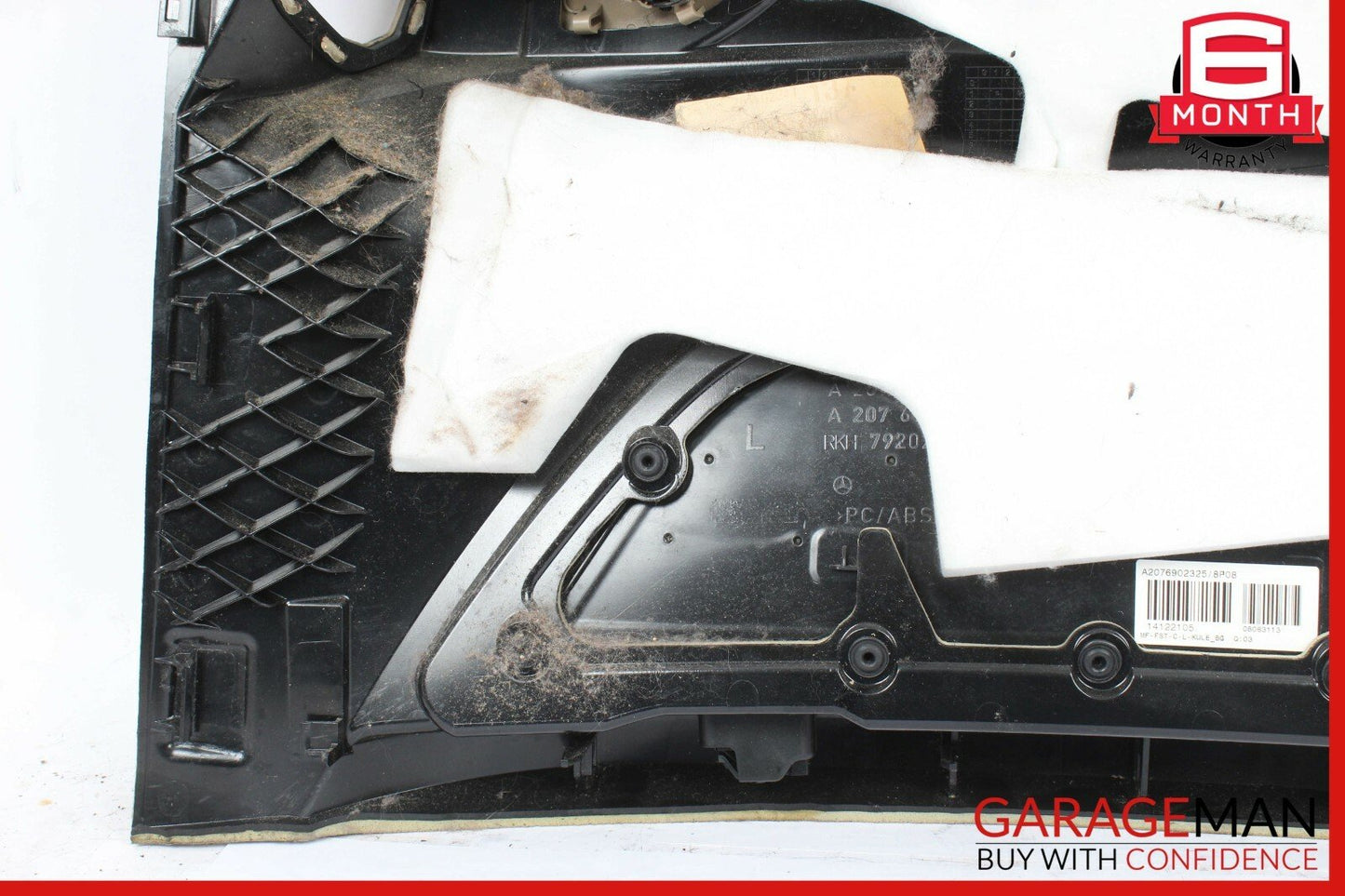 10-13 Mercedes W207 E350 Coupe Rear Left Side Interior Quarter Door Trim Cover