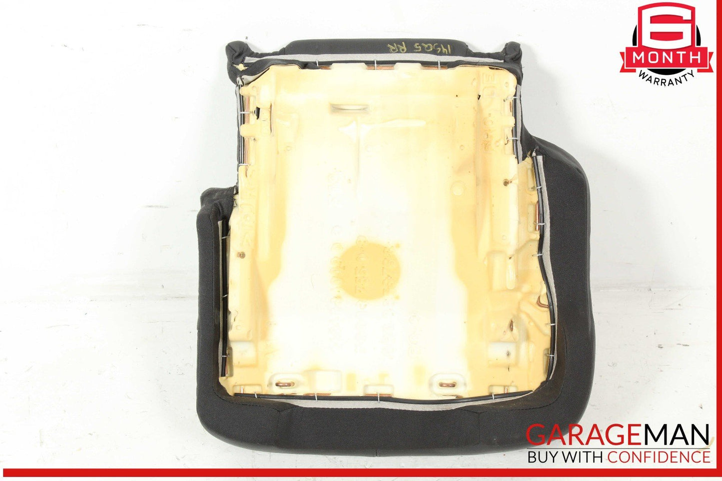 14-17 Audi SQ5 Rear Right Bottom Lower Seat Cushion Black OEM