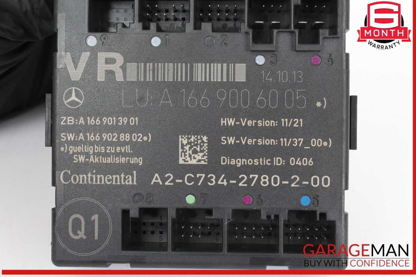 14-18 Mercedes W117 CLA250 Front Right Side Door Control Module 1669006005 OEM
