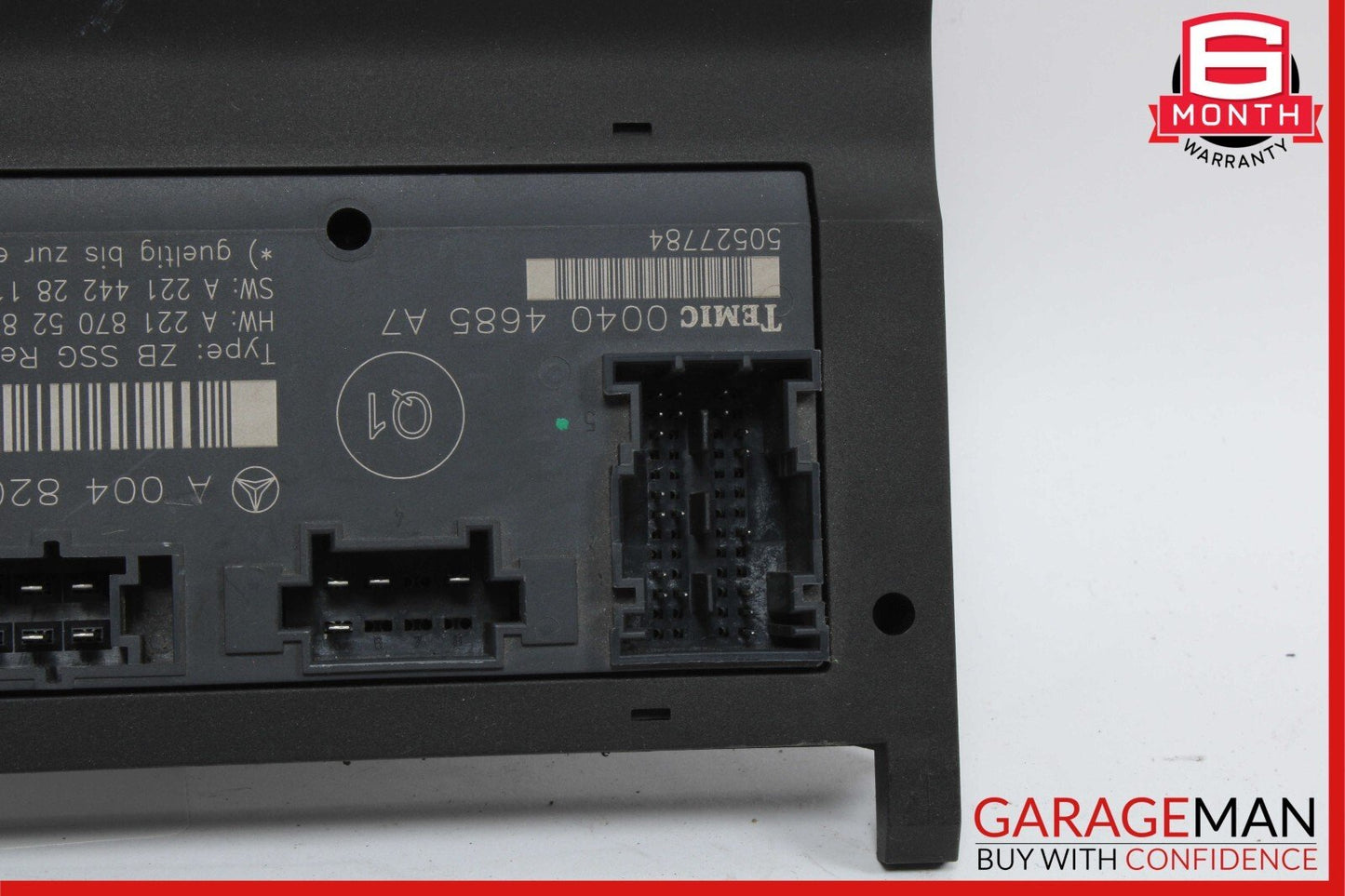 07-13 Mercedes W221 S550 S400 S65 AMG Front Right Side Under Seat Control Unit