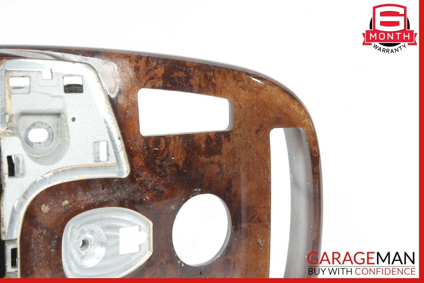 07-09 Mercedes W221 S550 S600 Center Console Armrest Trim Bezel Panel Wood OEM