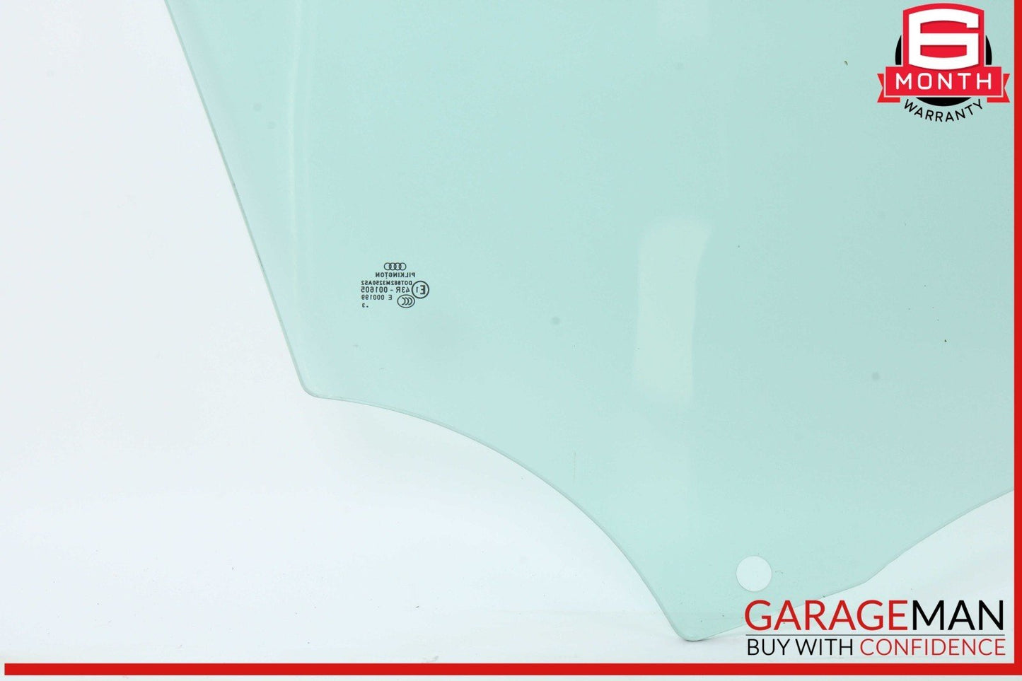 09-16 Audi A4 S4 Front Left Driver Side Door Window Glass OEM