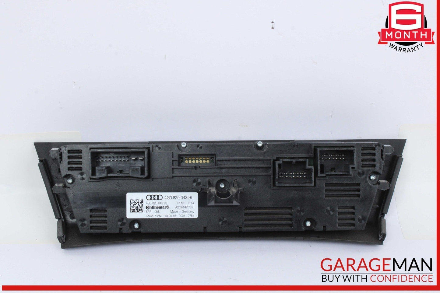 12-18 Audi A6 A7 Front AC Air Conditioning Temperature Climate Control Panel OEM