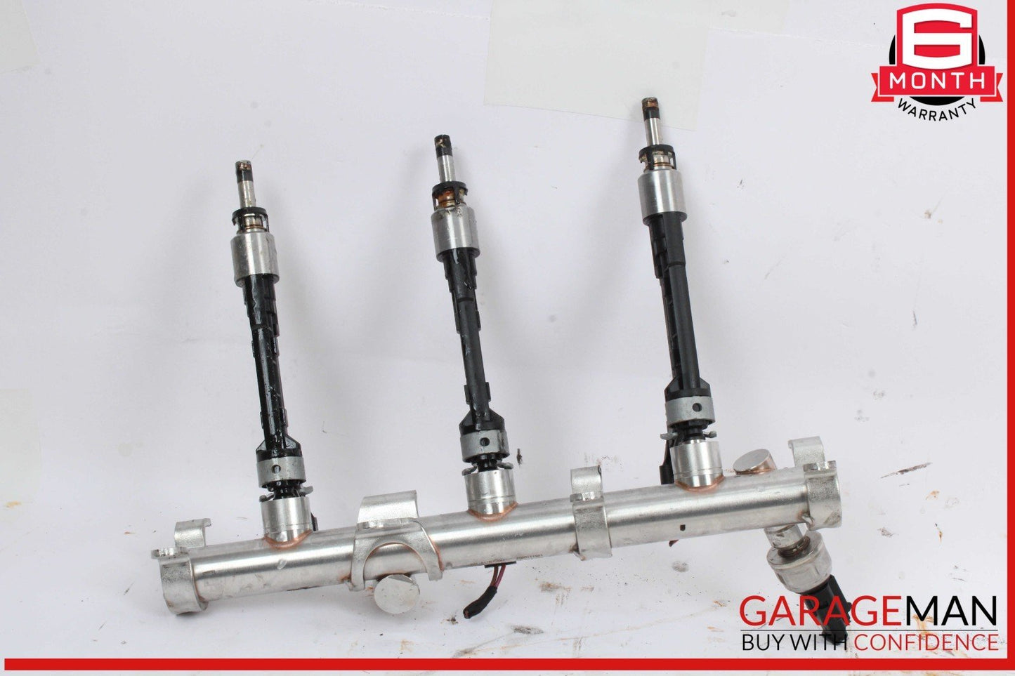 18-24 Audi S5 A5 A4 S4 SQ5 Right Passenger Side Fuel Rail w/ Injectors OEM