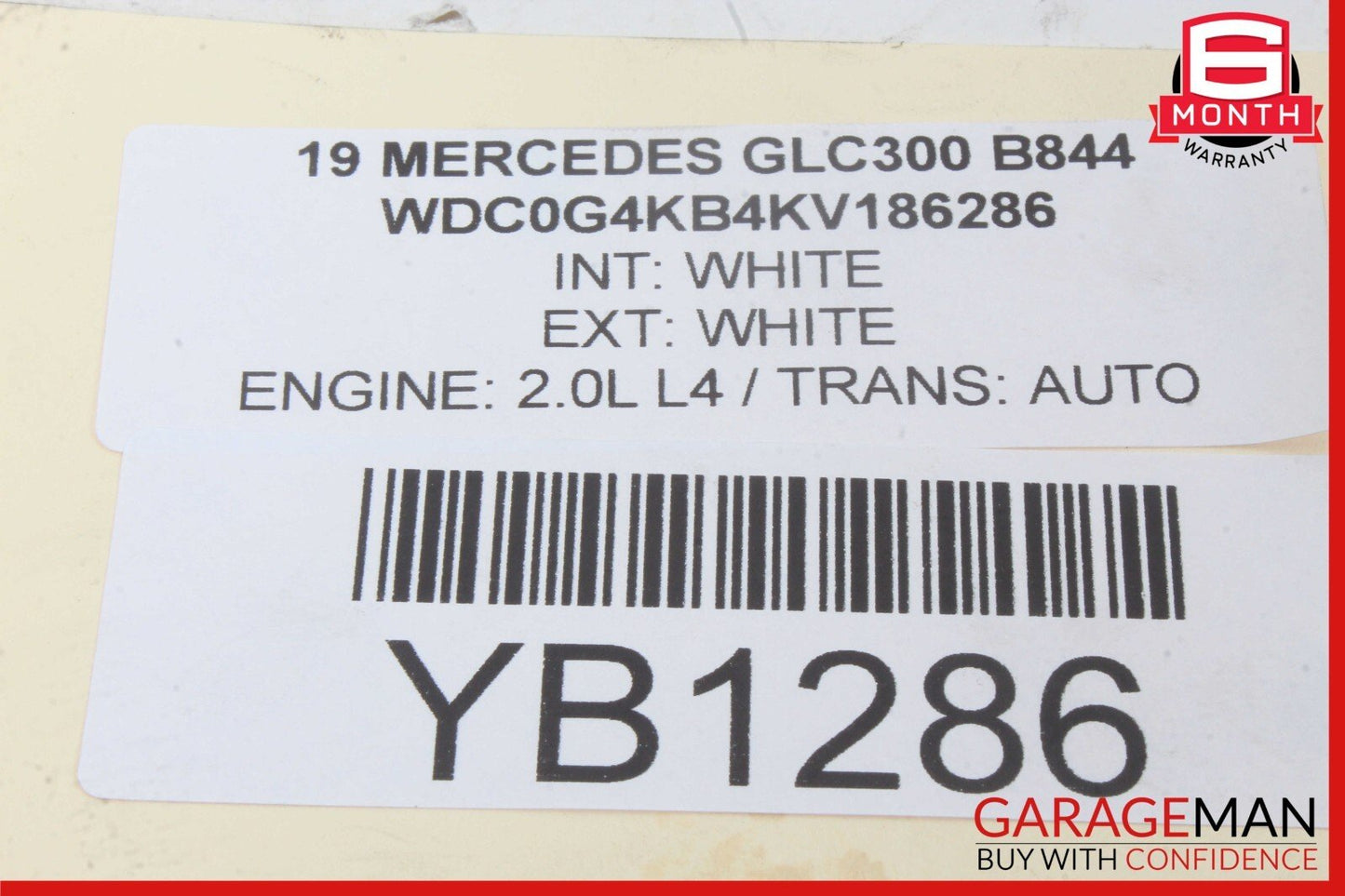 16-23 Mercedes X253 GLC300 C300 E300 E350 Front Drive Shaft 2534103301 OEM