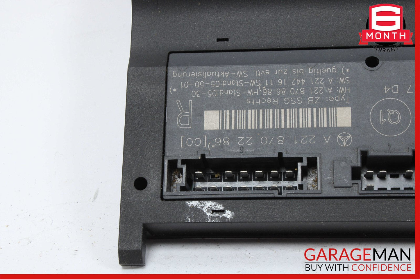 07-13 Mercedes W221 S550 S400 Front Right Side Under Seat Control Unit OEM