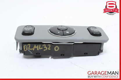 02-05 Mercedes W163 ML320 Rear Window Switch w/ Climate Control 1638200326 OEM
