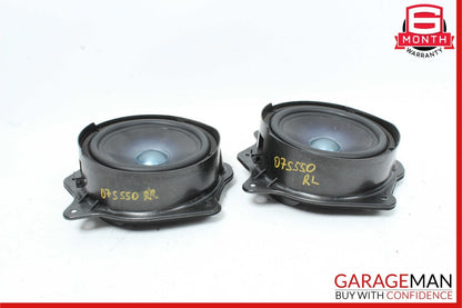 07-09 Mercedes W221 S550 Rear Left & Right Door Audio Sound Speaker Set of 2 OEM