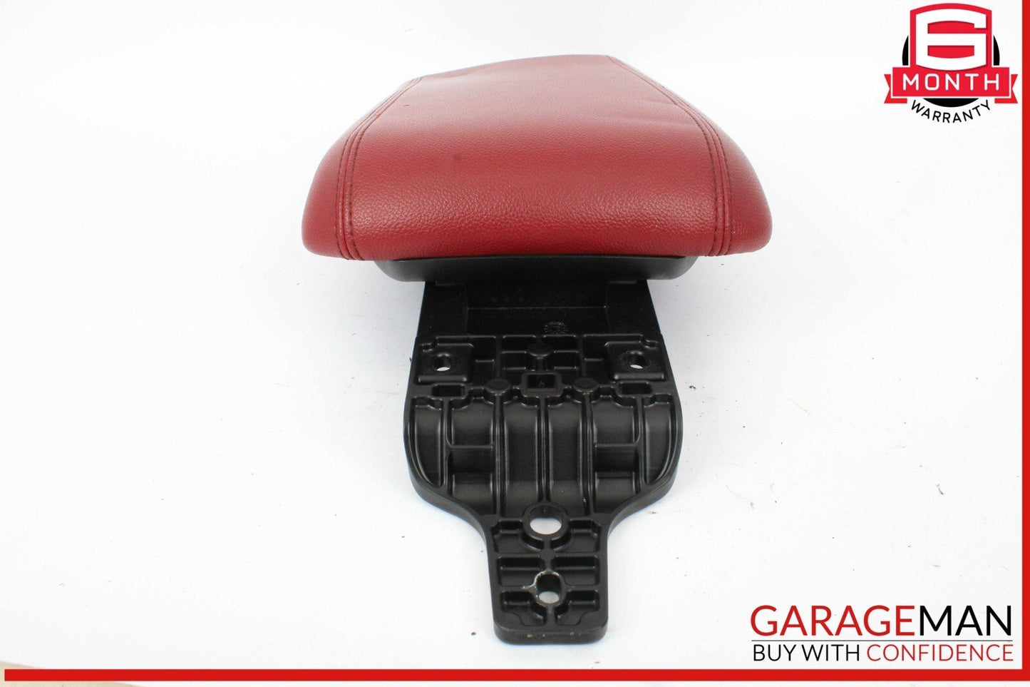 17-19 Alfa Romeo Giulia Front Center Console Arm Rest Armrest Lid Cover Red OEM