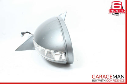 07-09 Mercedes W221 S550 Front Left Side Mirror Door Rear View Andorite Grey OEM