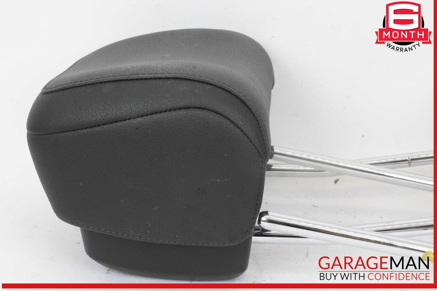 17-19 Audi A4 Front Left & Front Right Side Head Rest Headrest Black OEM