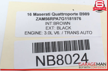 14-17 Maserati Quattroporte Rear Right or Left Side Upper Tension Control Arm