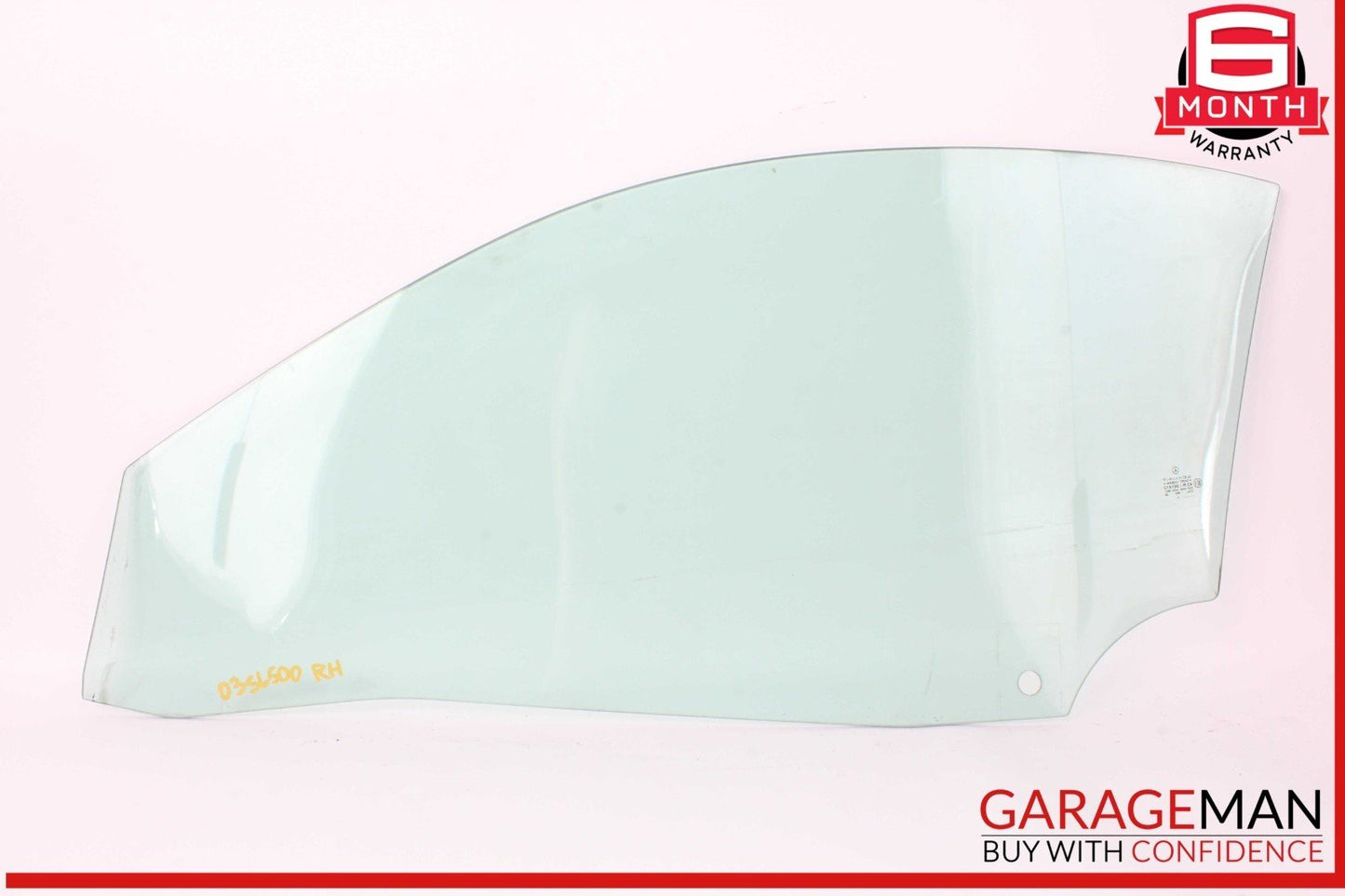 03-12 Mercedes R230 SL500 SL550 Front Right Passenger Side Door Window Glass OEM