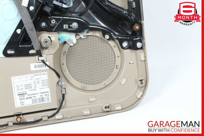 08-11 Mercedes W204 C250 C300 Front Right Side Interior Door Panel Beige OEM