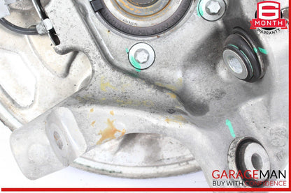 15-20 Mercedes W205 C300 C400 Rear Right Side Spindle Knuckle Hub w/ Rotor Disc