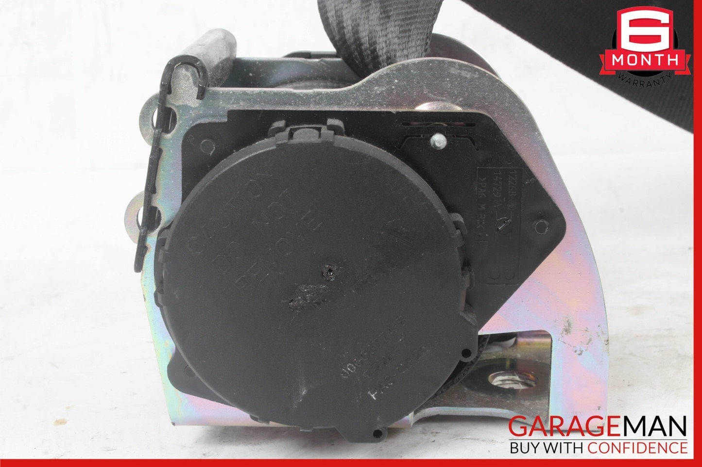 03-08 Maserati Quattroporte M139 Rear Center Seatbelt Seat Belt Retractor OEM