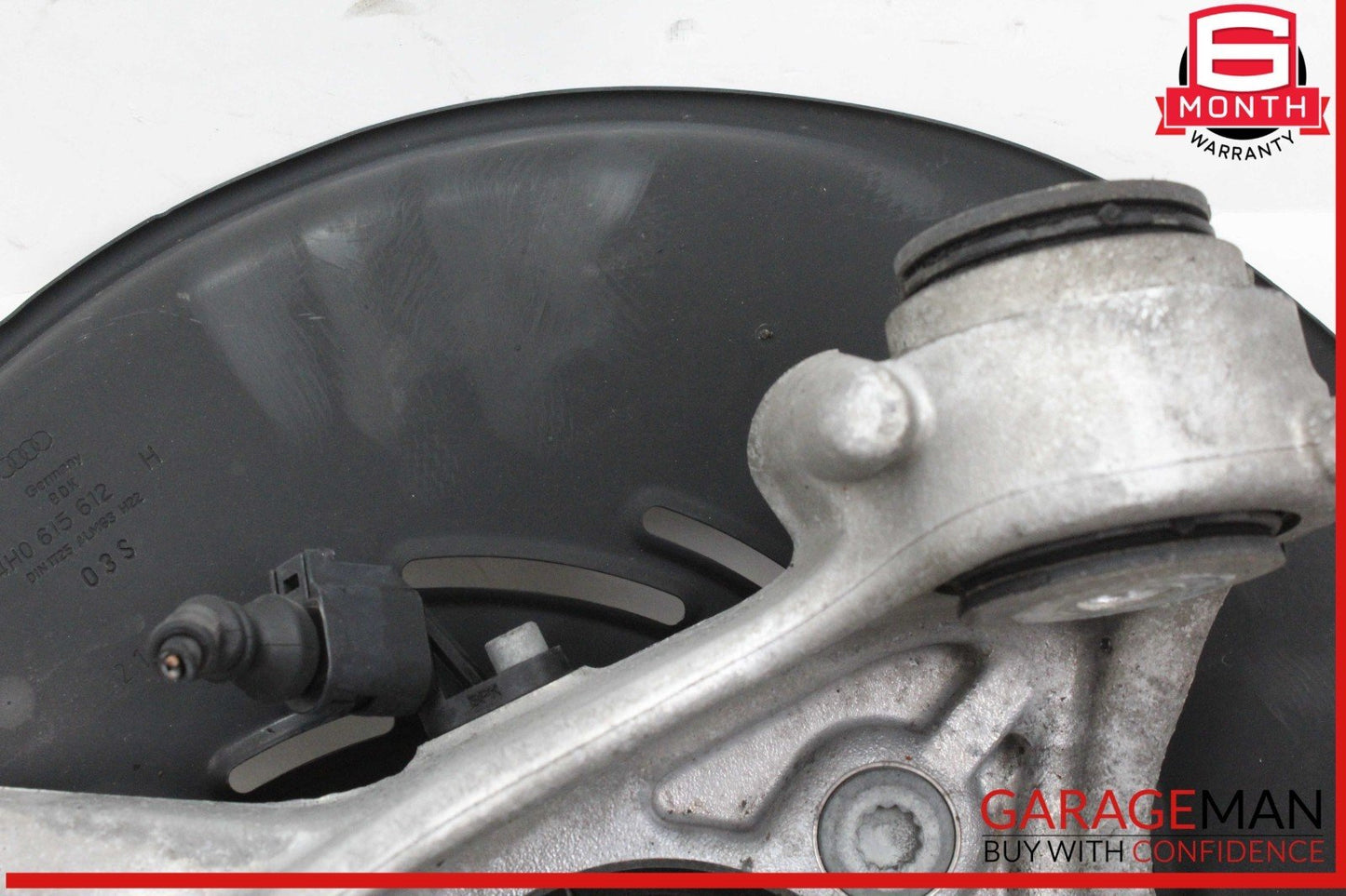 11-18 Audi A8 S8 Rear Right Side Spindle Knuckle Wheel Hub 4H0615612H OEM