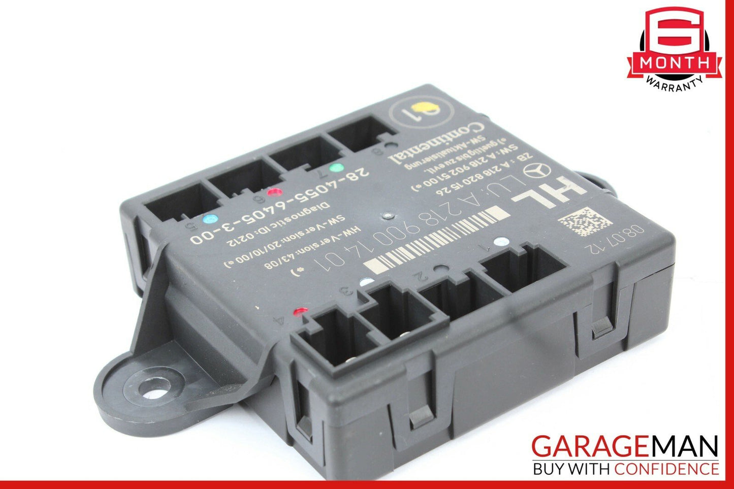 08-14 Mercedes W204 C300 C350 Rear Left Side Door Control Module 2189001401 OEM