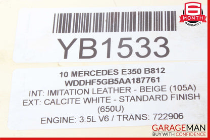 10-16 Mercedes W212 E350 E550 ABS Brake Hydraulic Pump Control Module Unit OEM