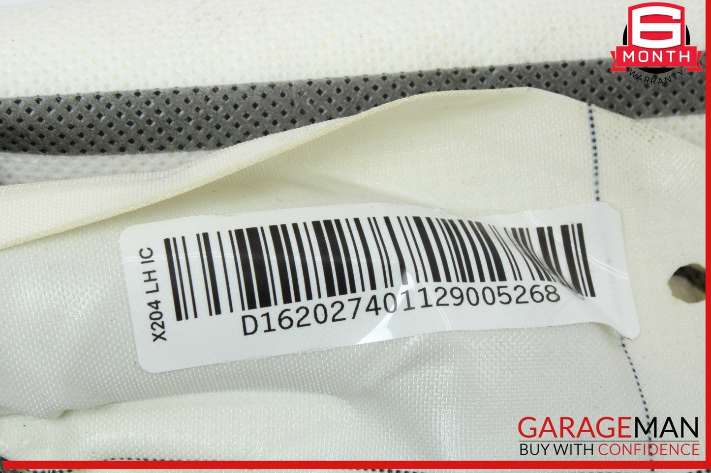 10-15 Mercedes X204 GLK350 Left Driver Side Roof Curtain Airbag Air Bag OEM