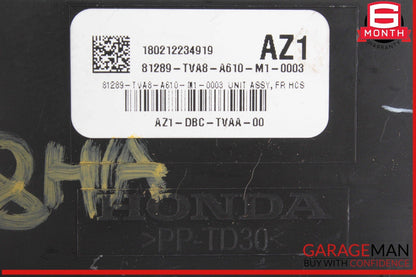 18-22 Honda Accord Sport Front HCS Unit Control Module Unit 81289TVA8A610M1 OEM