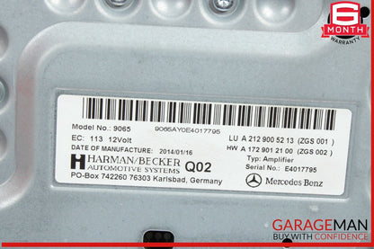 08-17 Mercedes W212 E350 4MATIC Amplifier Amp Harman Becker 2129005213 OEM