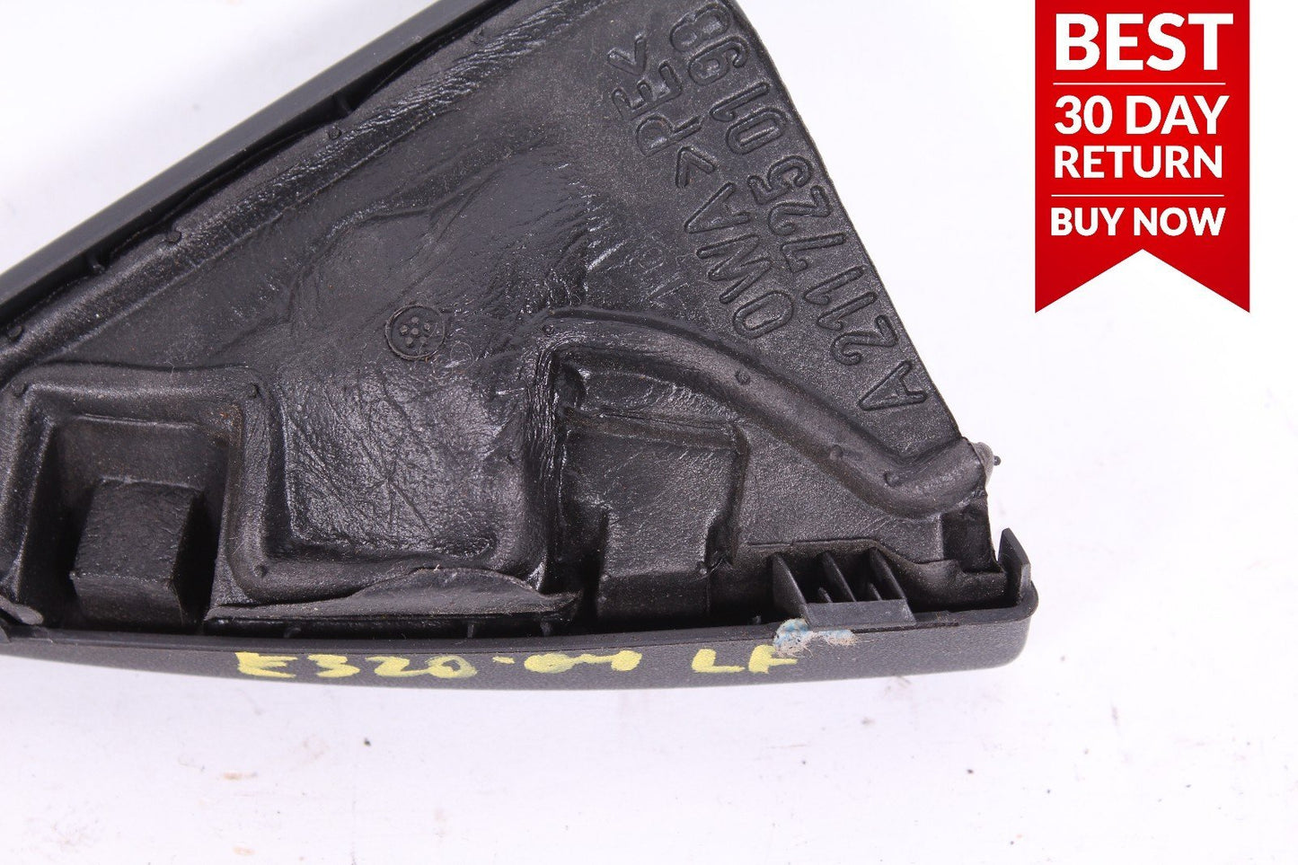 03-09 Mercedes W211 E320 Front Left Driver Side Tweeter Speaker Cover Black