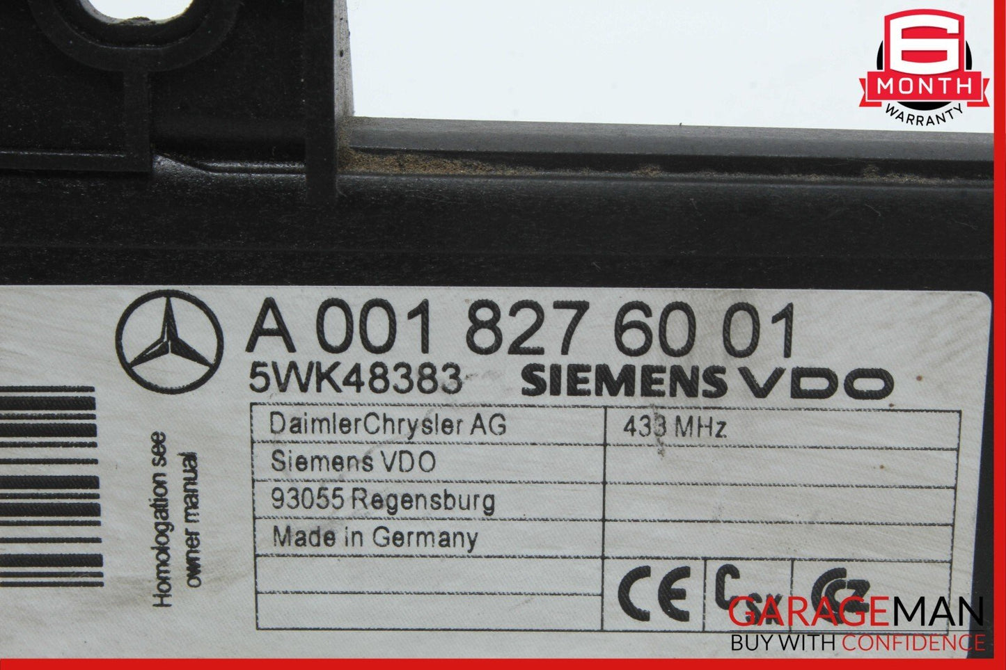 06-12 Mercedes X164 GL450 CLS550 SL550 TPMS Tire Pressure Antenna 0018277201 OEM