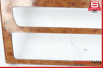 06-12 Mercedes GL320 GL450 ML550 Center Console Control Trim Bezel Wood