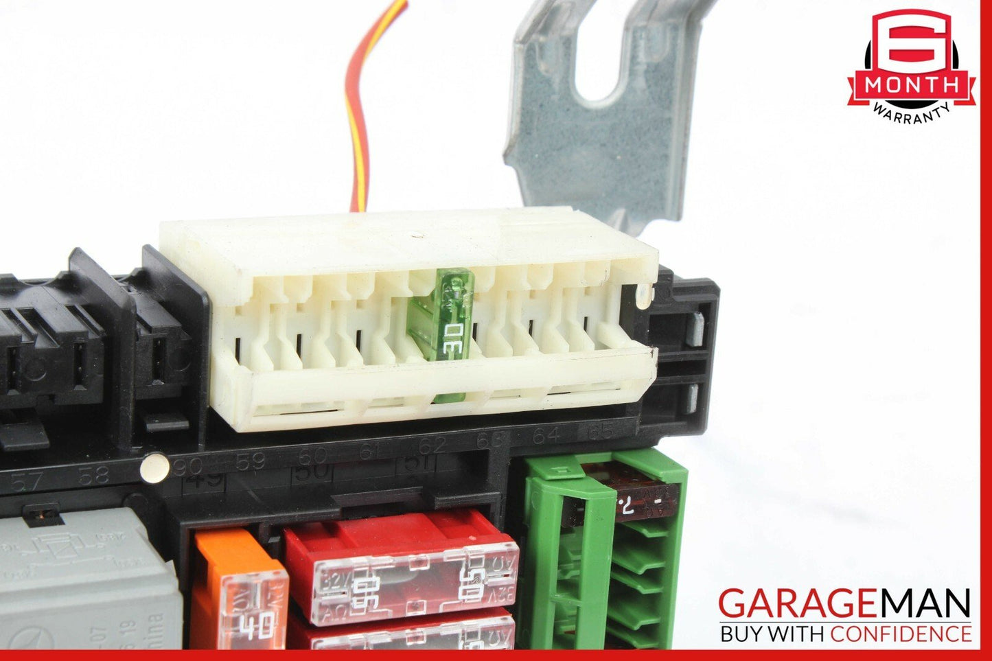 12-14 Mercedes W204 C250 C300 C350 Rear SAM Relay Fuse Box Assembly OEM