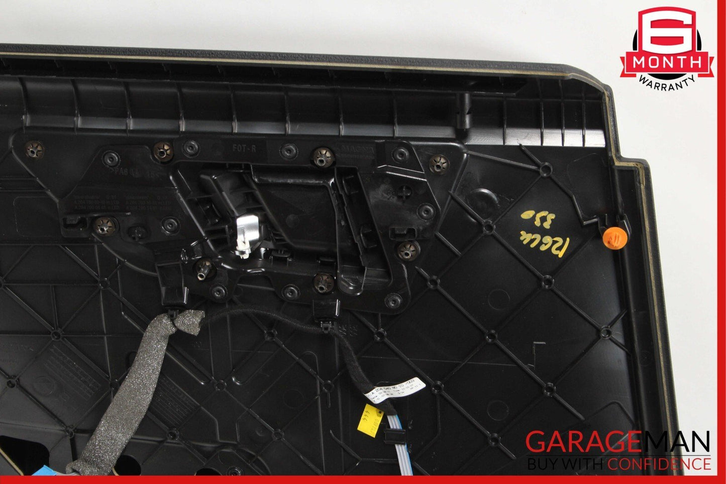 10-15 Mercedes X204 GLK350 Rear Right Side Interior Door Panel Assembly Black