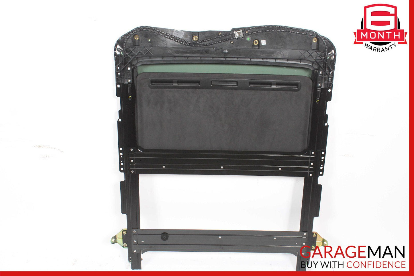 03-13 Maserati Quattroporte M139 Sunroof Guide Rail Frame Glass Track w/ Shade