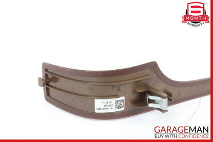 10-13 Mercedes W212 E350 E550 E63 AMG Steering Column Cover Boot Trim Wood OEM