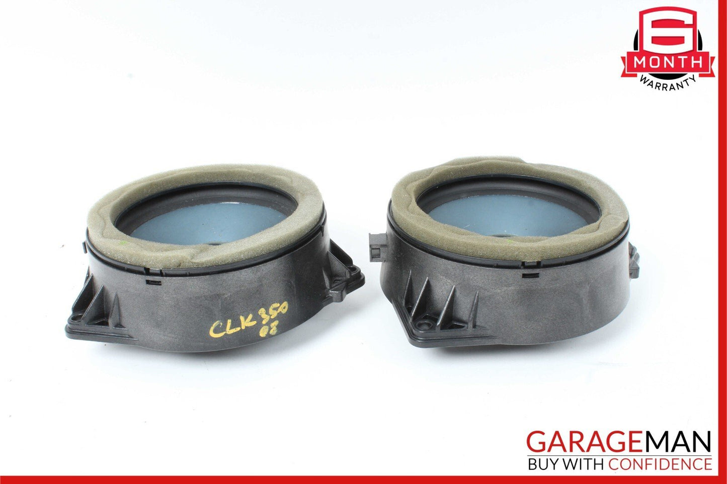 03-09 Mercedes W209 CLK350 CLK500 Front Door Audio Sound Speaker Set of 2 OEM
