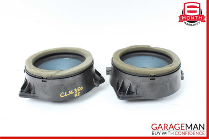 03-09 Mercedes W209 CLK350 CLK500 Front Door Audio Sound Speaker Set of 2 OEM