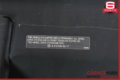 06-08 Mercedes W164 ML350 Radiator Fan Headlight Support Bracket Reinforcement