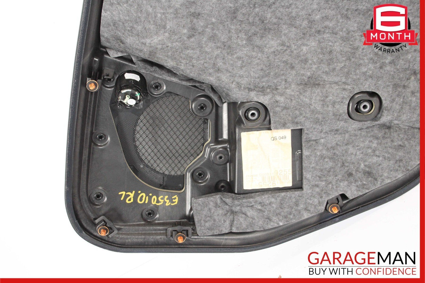 10-13 Mercedes W212 E350 E550 Rear Left Side Interior Door Panel Cover Assy