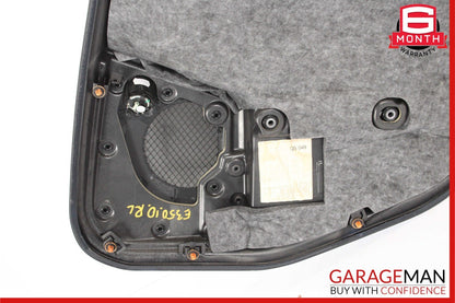 10-13 Mercedes W212 E350 E550 Rear Left Side Interior Door Panel Cover Assy