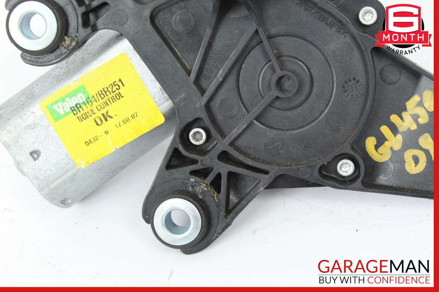 06-19 Mercedes X164 GL450 R350 Rear Glass Windshield Wiper Motor OEM