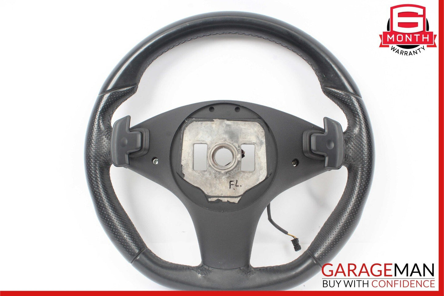 10-13 Mercedes W212 E350 E550 3 Spoke Sport Steering Wheel Black OEM