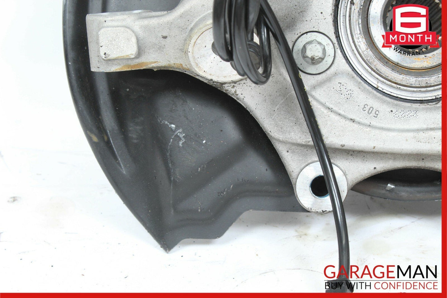 10-16 Mercedes W212 E250 E350 Rear Left Side Wheel Spindle Knuckle Hub Bearing