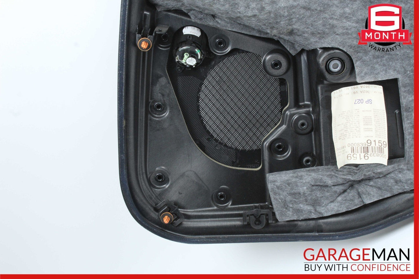 10-13 Mercedes W212 E350 E550 Rear Left Interior Door Panel Cover OEM