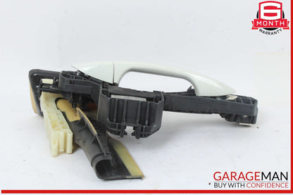 10-13 Mercedes W212 E350 Rear Right Door Handle White OEM