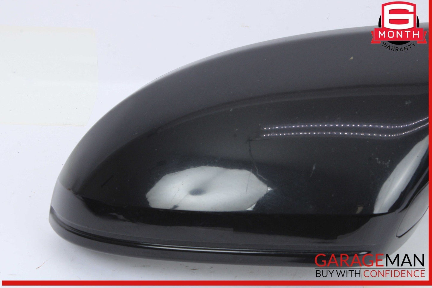12-18 Audi A6 Front Left Driver Side Door Rear View Mirror Black 4G1857409BE OEM