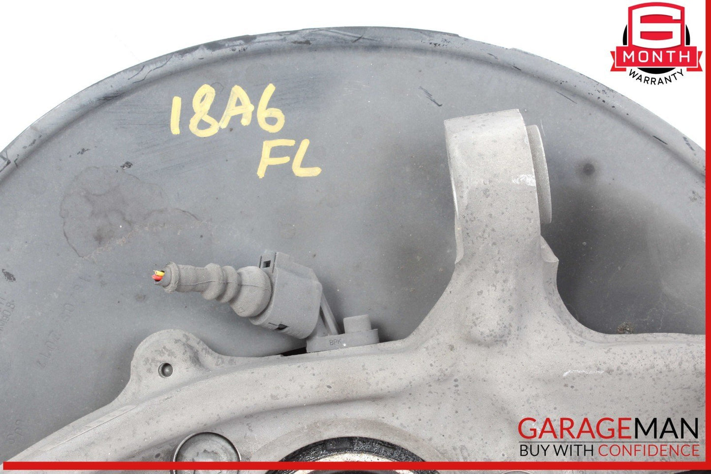 12-18 Audi A6 A7 Front Left Driver Side Spindle Knuckle Wheel Hub w/ Rotor Disc