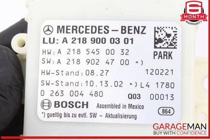 12-14 Mercedes W218 CLS500 Park Assist Parktronic Sensor Module Control OEM