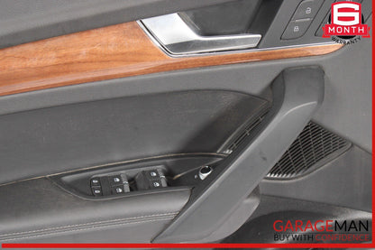 18-25 Audi Q5 SQ5 Front Left Driver Side Interior Door Panel Cover OEM
